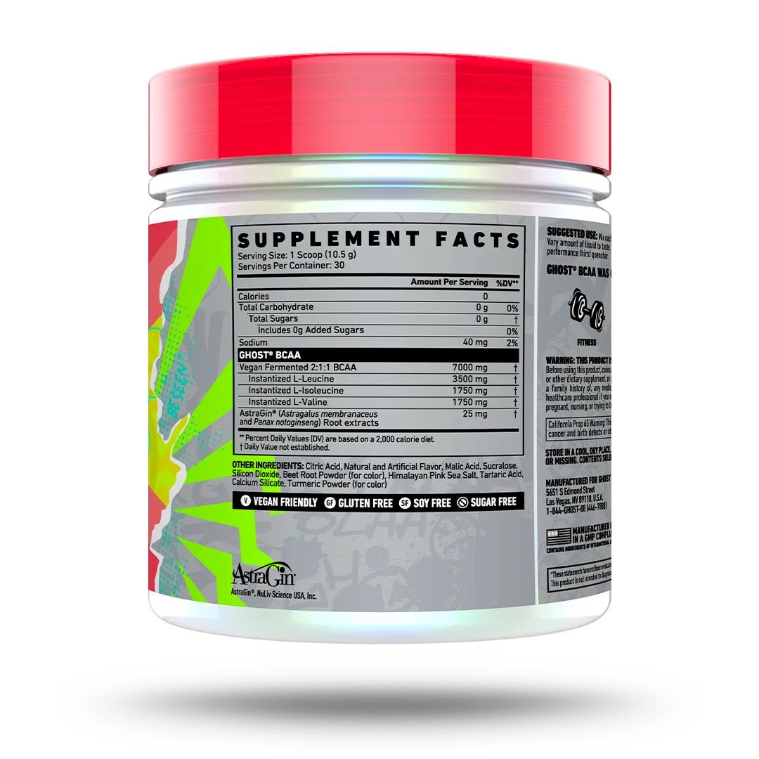 GHOST® BCAA | KIWI STRAWBERRY - Image 2