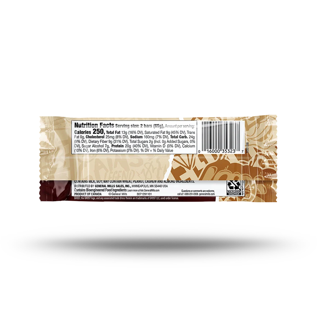 GHOST® PROTEIN BAR | CHOCO CHIP COOKIE DOUGH BAR - Image 2
