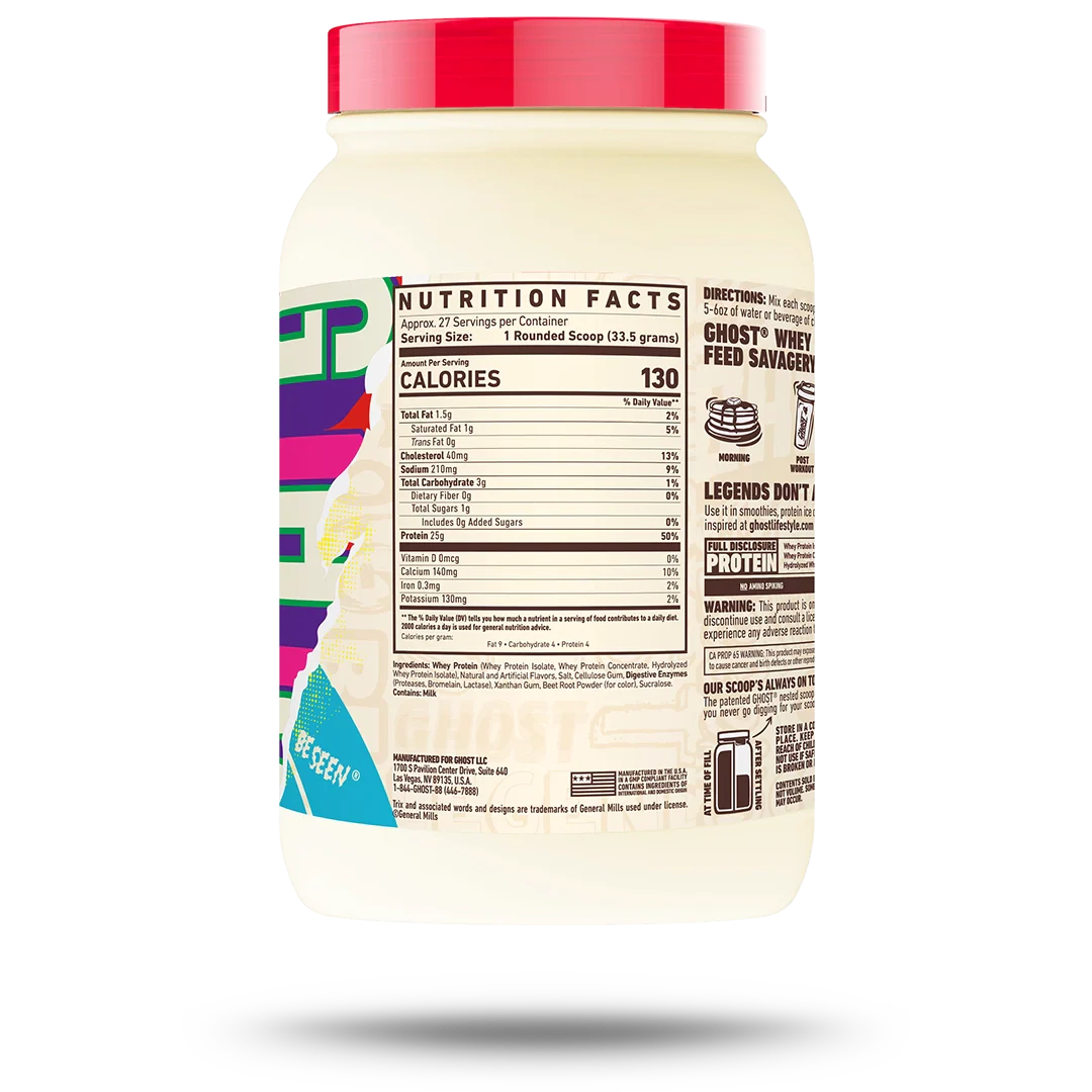GHOST® WHEY x TRIX™ | TRIX™ CEREAL MILK® - Image 2
